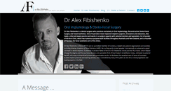 Desktop Screenshot of dralexfibishenko.com.au